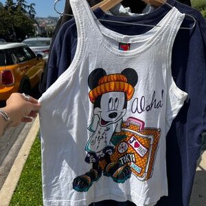 Mickey Mouse Aloha Tank Top